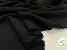 CRÊPE FLUIDE NOIR QUALITÉ JAPON - My Little Coupon - tissu - coudre