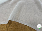 CREPE GAUFFRÉ SOIE BLANC CASSÉ FABRICATION FRANCAISE - My Little Coupon