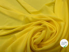 CRÊPE GAUFRE JAUNE CITRON DE MENTON STRETCH MSO
