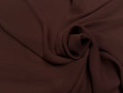 CREPE GEORGETTE CHOCO MARRON - My Little Coupon