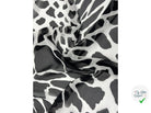 CRÊPE GEORGETTE DE SOIE IMPRIMÉ GIRAFE - My Little Coupon - tissu - coudre