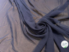 CREPE GEORGETTE DE SOIE MARINE EN 110 - My Little Coupon