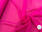 CREPE GEORGETTE DE SOIE ROSE FLASHY - My Little Coupon