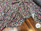 CREPE GEORGETTE EXPLOSION DE FLEURS - My Little Coupon
