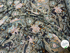 CREPE GEORGETTE EXPLOSION DE PAISLEY - My Little Coupon