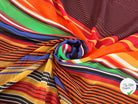 CREPE GEORGETTE STRIPES DE RAINBOW - My Little Coupon