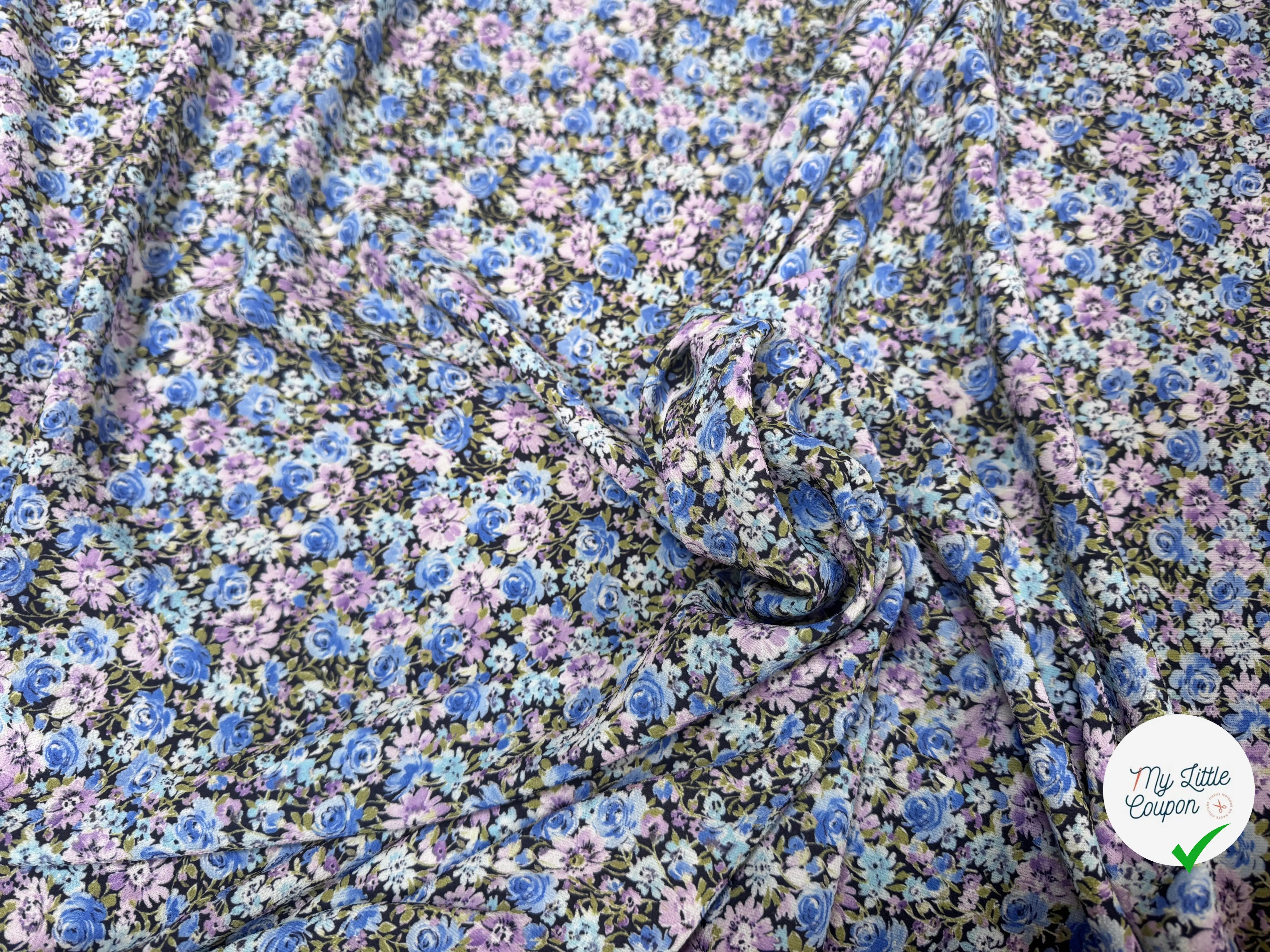 CREPE IMPRIMÉ FLEURS - My Little Coupon