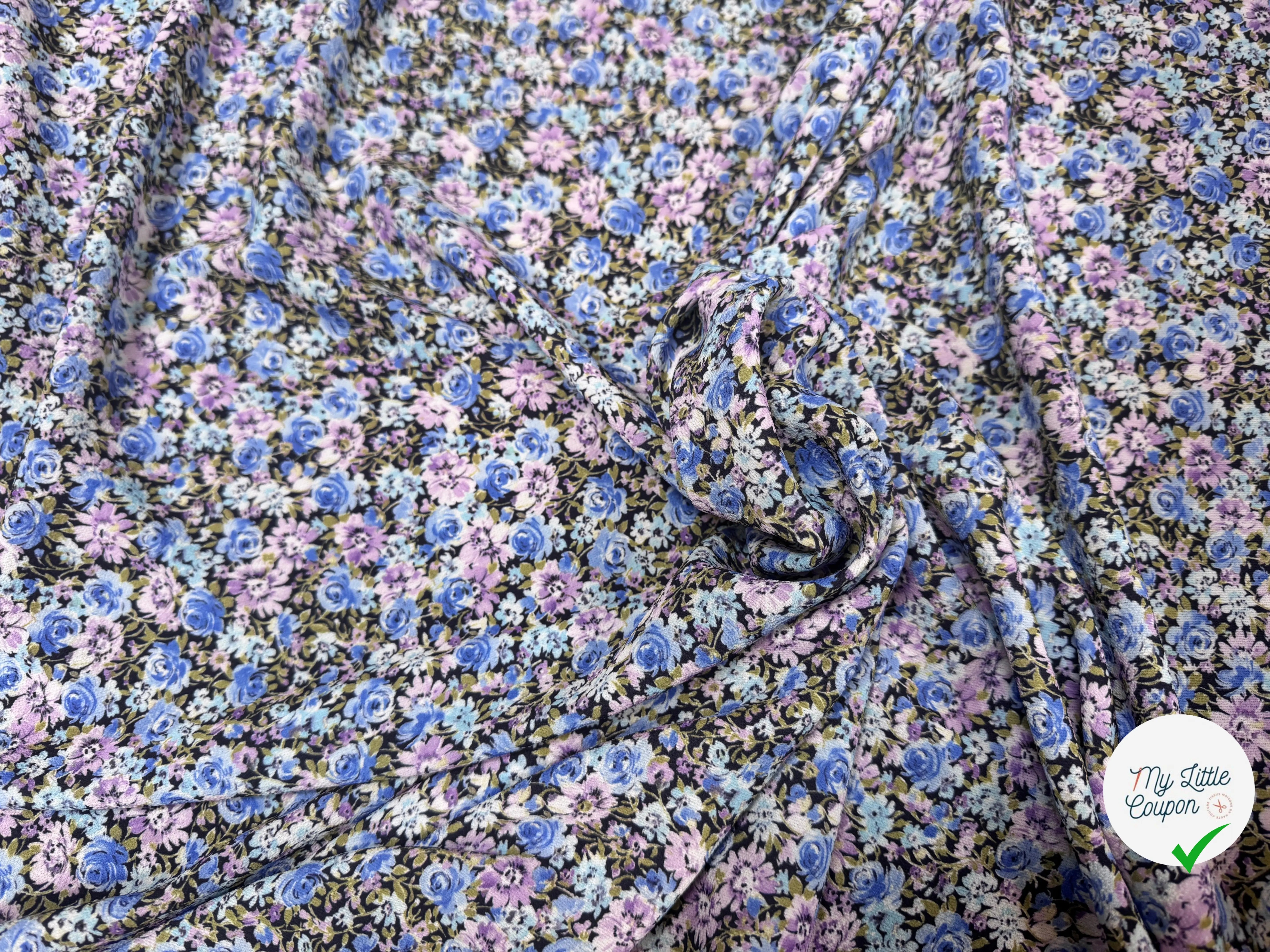CREPE IMPRIMÉ FLEURS - My Little Coupon