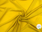 CRÊPE JAUNE MOUTARDE - My Little Coupon - tissu - coudre