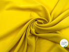 CRÊPE JAUNE MOUTARDE - My Little Coupon - tissu - coudre