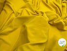 CRÊPE JAUNE MOUTARDE - My Little Coupon - tissu - coudre