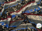 CREPE LEGER RAYURES WINTER STRIPES - My Little Coupon