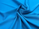 CRÊPE LÉGER TURQUOISE ACIDULÉ - My Little Coupon - tissu - coudre
