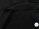 CRÈPE LÉGÈREMENT SATINÉ FLUIDE NOIR 138CM - My Little Coupon