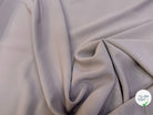 CREPE LOURD 100% VISCOSE CAFÉ AU LAIT TOMBÉ CHIC - My Little Coupon