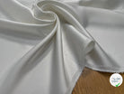 CREPE LOURD ACETATE VISCOSE ENVERS SATIN IVOIRE - My Little Coupon