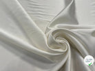 CREPE LOURD ACETATE VISCOSE ENVERS SATIN IVOIRE - My Little Coupon