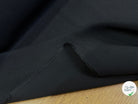 CREPE LOURD ACETATE VISCOSE STRETCH NOIR BEAU TOMBÉ 50% VISCOSE - My Little Coupon