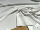 CREPE LOURD BEAU TOMBÉ BLANC CASSÉ STRETCH - My Little Coupon