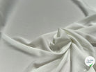 CREPE LOURD BEAU TOMBÉ BLANC CASSÉ STRETCH - My Little Coupon