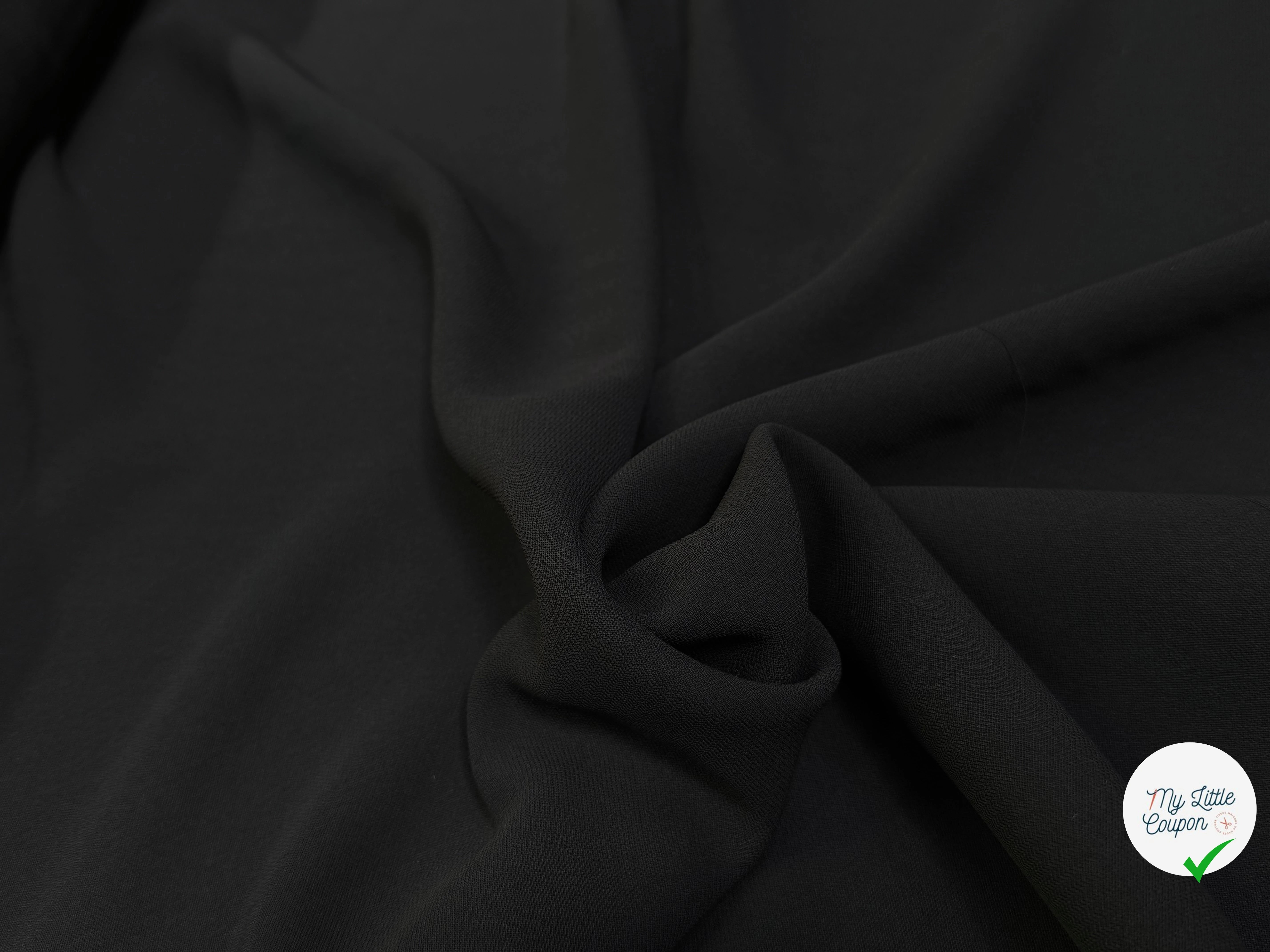 CREPE LOURD BELLE TENUE NOIR 359 - My Little Coupon
