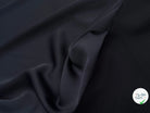 CREPE LOURD ENVERS SATIN BLEU NUIT QUALITÉ COUTURE - My Little Coupon