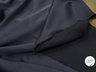 CREPE LOURD ENVERS SATIN BLEU NUIT QUALITÉ COUTURE - My Little Coupon