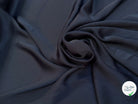 CREPE LOURD ENVERS SATIN MARINE QUALITÉ COUTURE - My Little Coupon