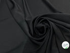 CREPE LOURD ENVERS SATIN SUBLIME TOMBÉ NOIR - My Little Coupon