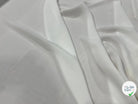 CREPE LOURD FLUIDE STRETCH BLANC LÉGÈREMENT CASSÉ 140CM - My Little Coupon