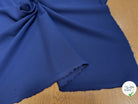 CREPE LOURD JAPAN 70% VISCOSE BLEU - My Little Coupon