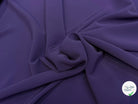 CREPE LOURD JAPAN STRETCH VIOLET REBECCA - My Little Coupon