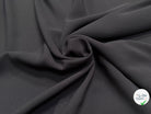 CREPE LOURD JAPON ACETATE VISCOSE CHOCO - My Little Coupon