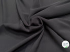 CREPE LOURD JAPON ACETATE VISCOSE CHOCO - My Little Coupon