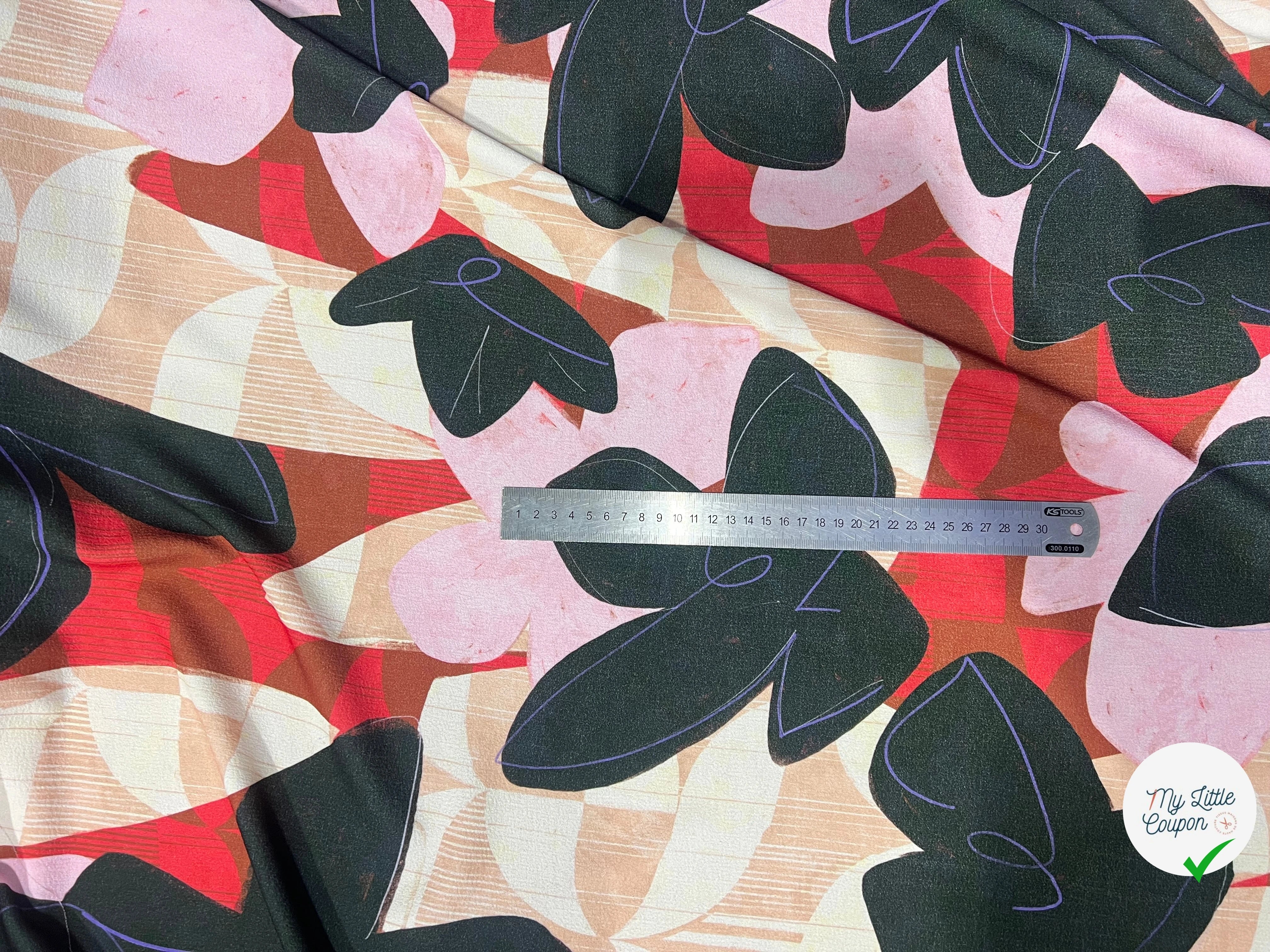 CREPE LOURD JAPON IMPRIMÉ EN FRANCE N36 - My Little Coupon
