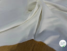 CREPE LOURD JAPONAIS BLANC CASSÉ STRETCH - My Little Coupon