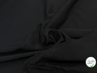 CREPE LOURD LÉGÈREMENT STRETCH NOIR 150CM - My Little Coupon