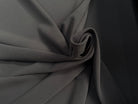 CREPE LOURD MOUSSE POLYVISOSE STRETCH KAKI GRIS SUBLIME - My Little Coupon