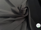 CREPE LOURD MOUSSE POLYVISOSE STRETCH KAKI GRIS SUBLIME - My Little Coupon