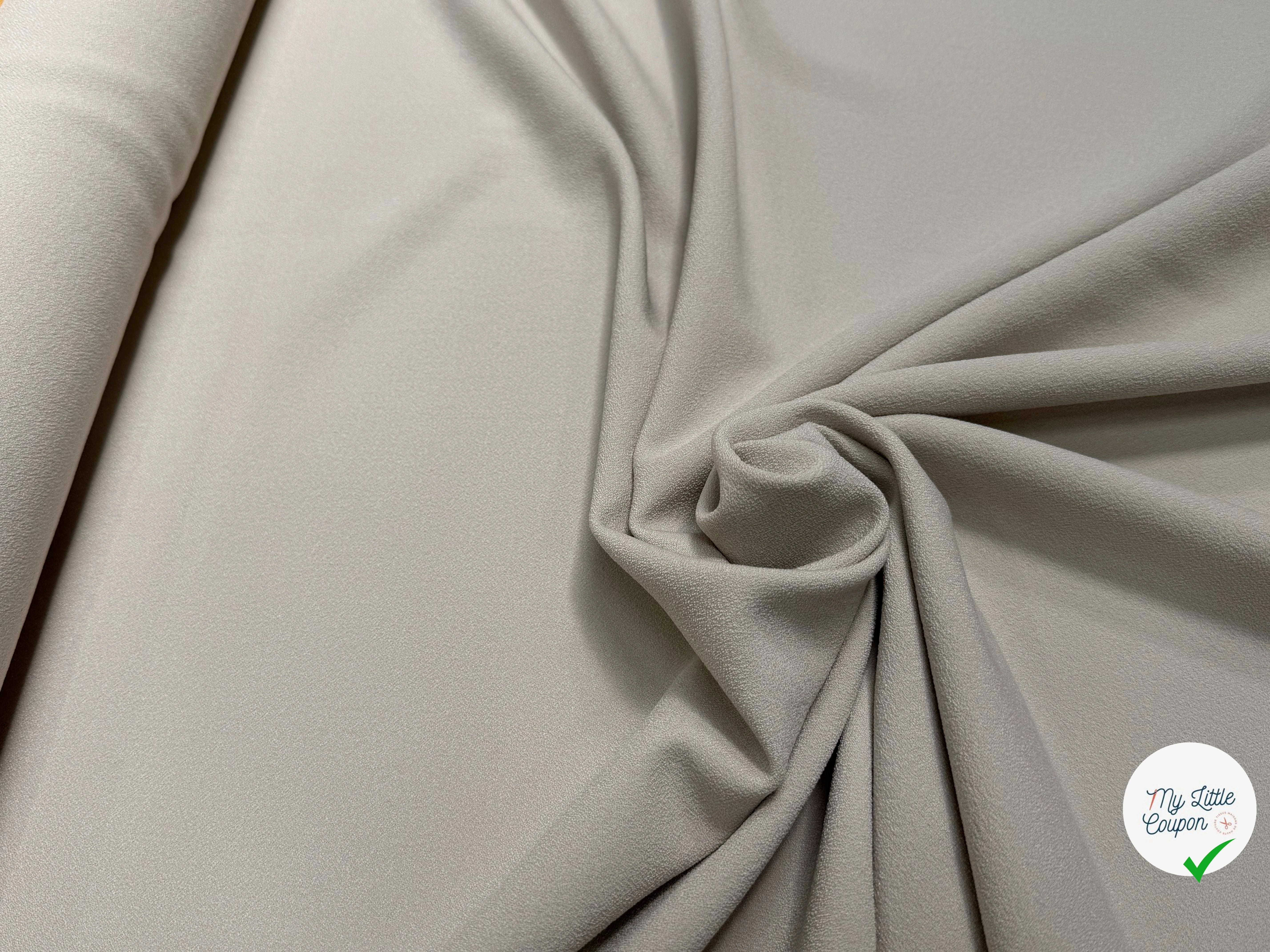 CREPE LOURD MOUSSE SABLE STRETCH - My Little Coupon