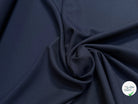 CREPE LOURD POLYVISCOSE JAPAN STRETCH NAVY 29% VISCOSE - My Little Coupon