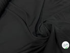 CREPE LOURD VISCOSE TRÈS BEAU TOMBÉ NOIR STRETCH LÉGÈREMENT SATINÉ - My Little Coupon