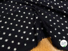 CREPE LUREX MARINE POIS SILVER - My Little Coupon