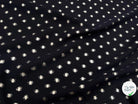 CREPE LUREX MARINE POIS SILVER - My Little Coupon