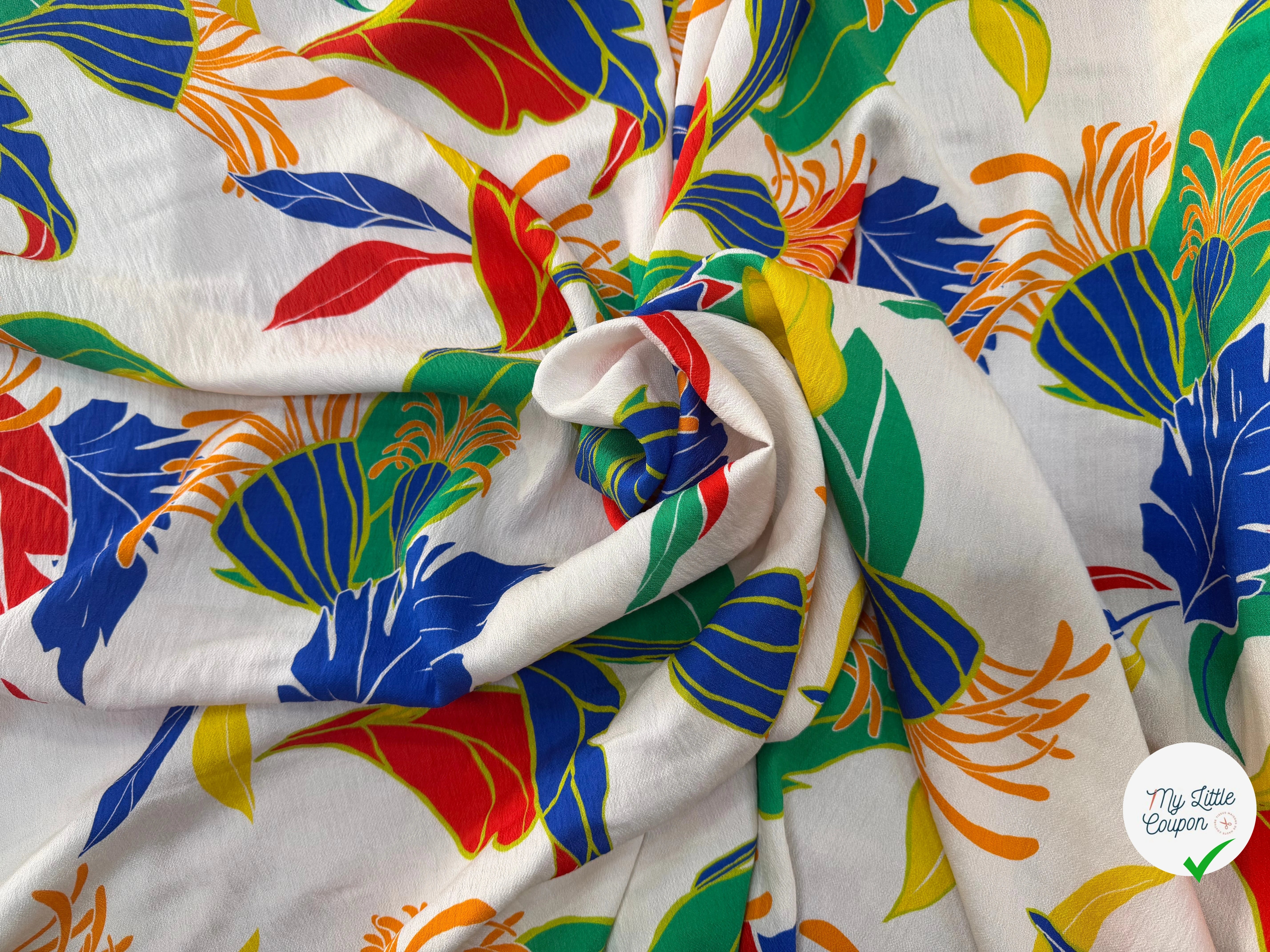 CREPE MAROCAIN 100% VISCOSE 1 - My Little Coupon
