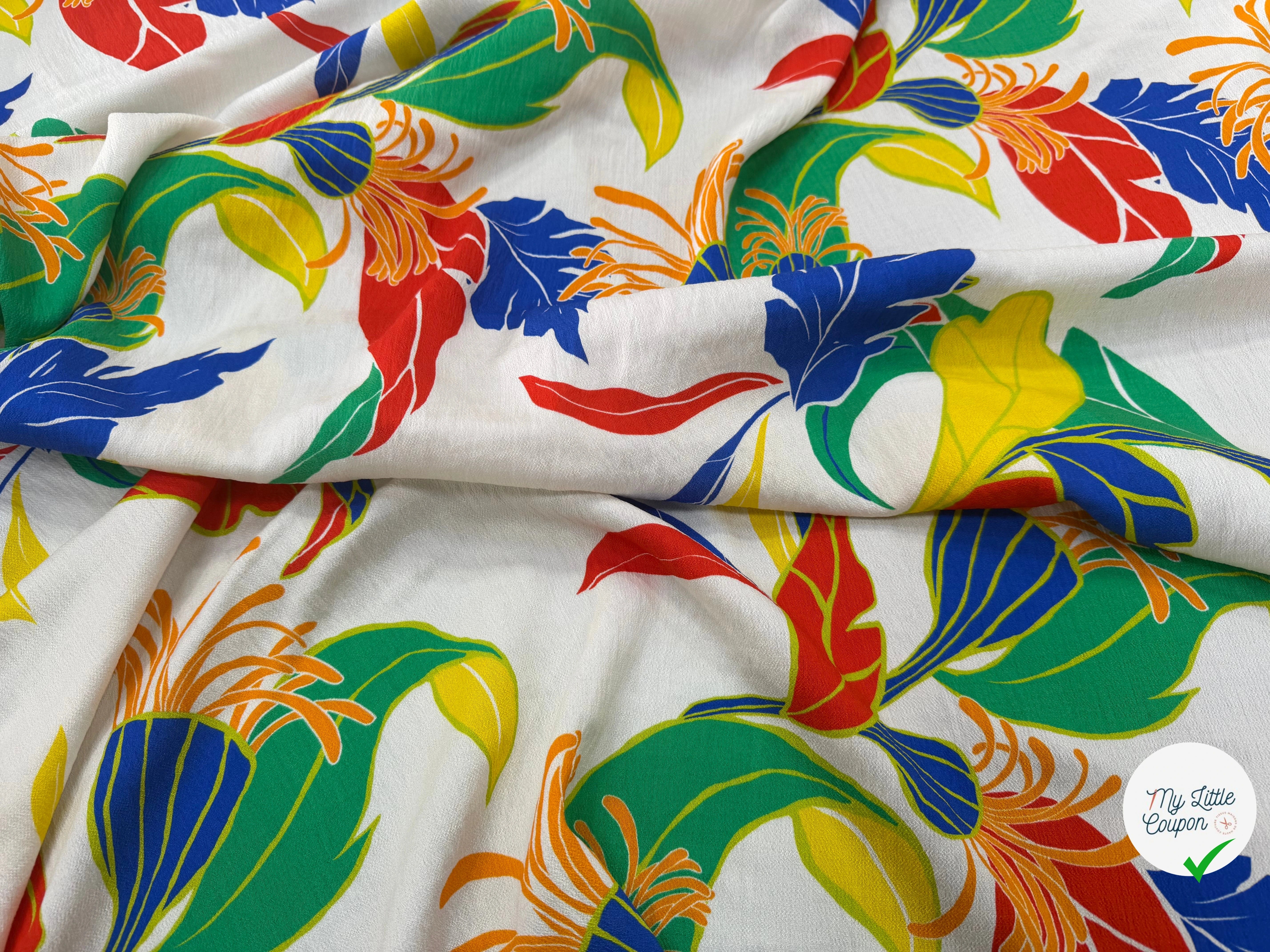CREPE MAROCAIN 100% VISCOSE 1 - My Little Coupon