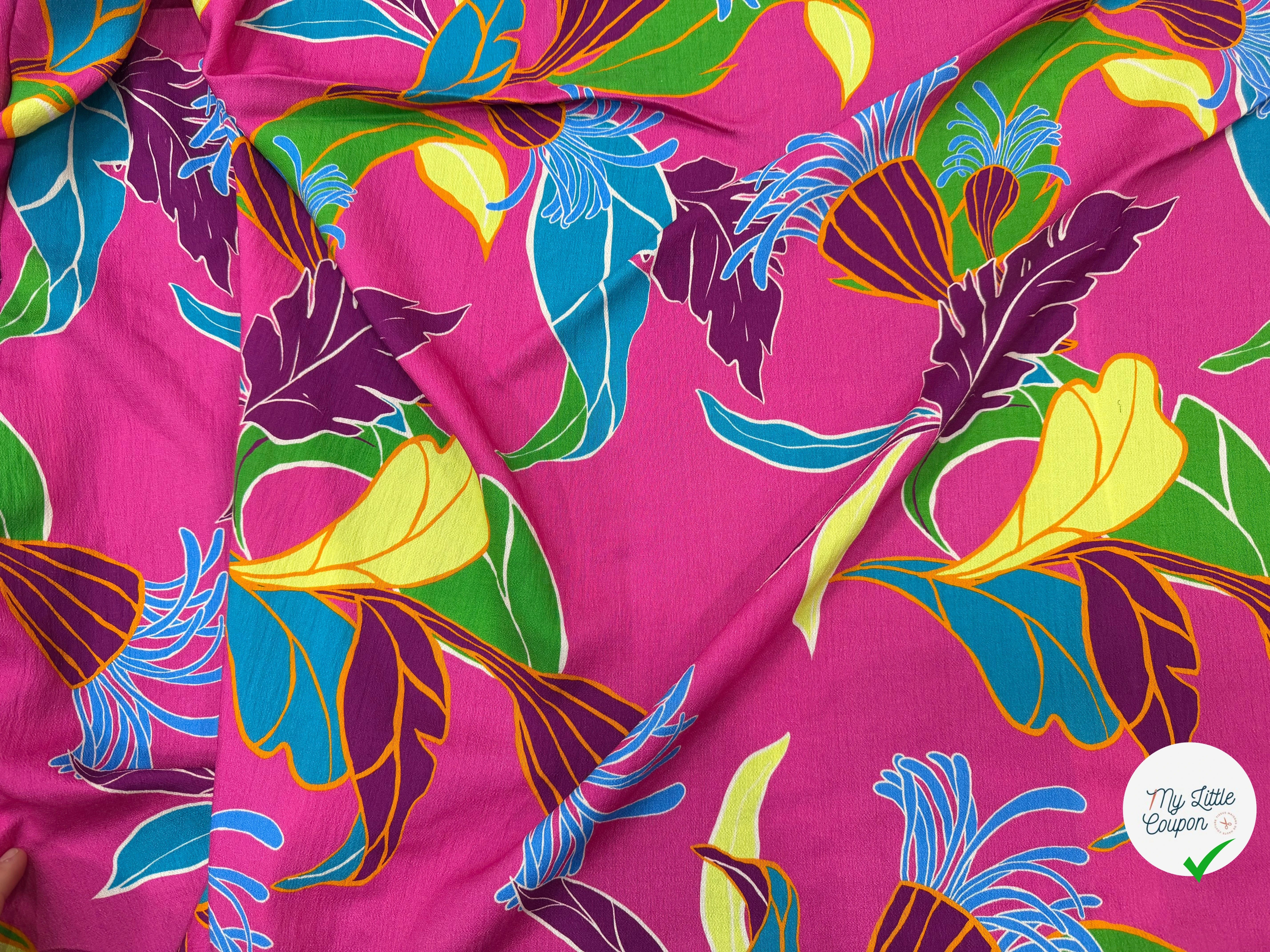 CREPE MAROCAIN 100% VISCOSE 11 - My Little Coupon