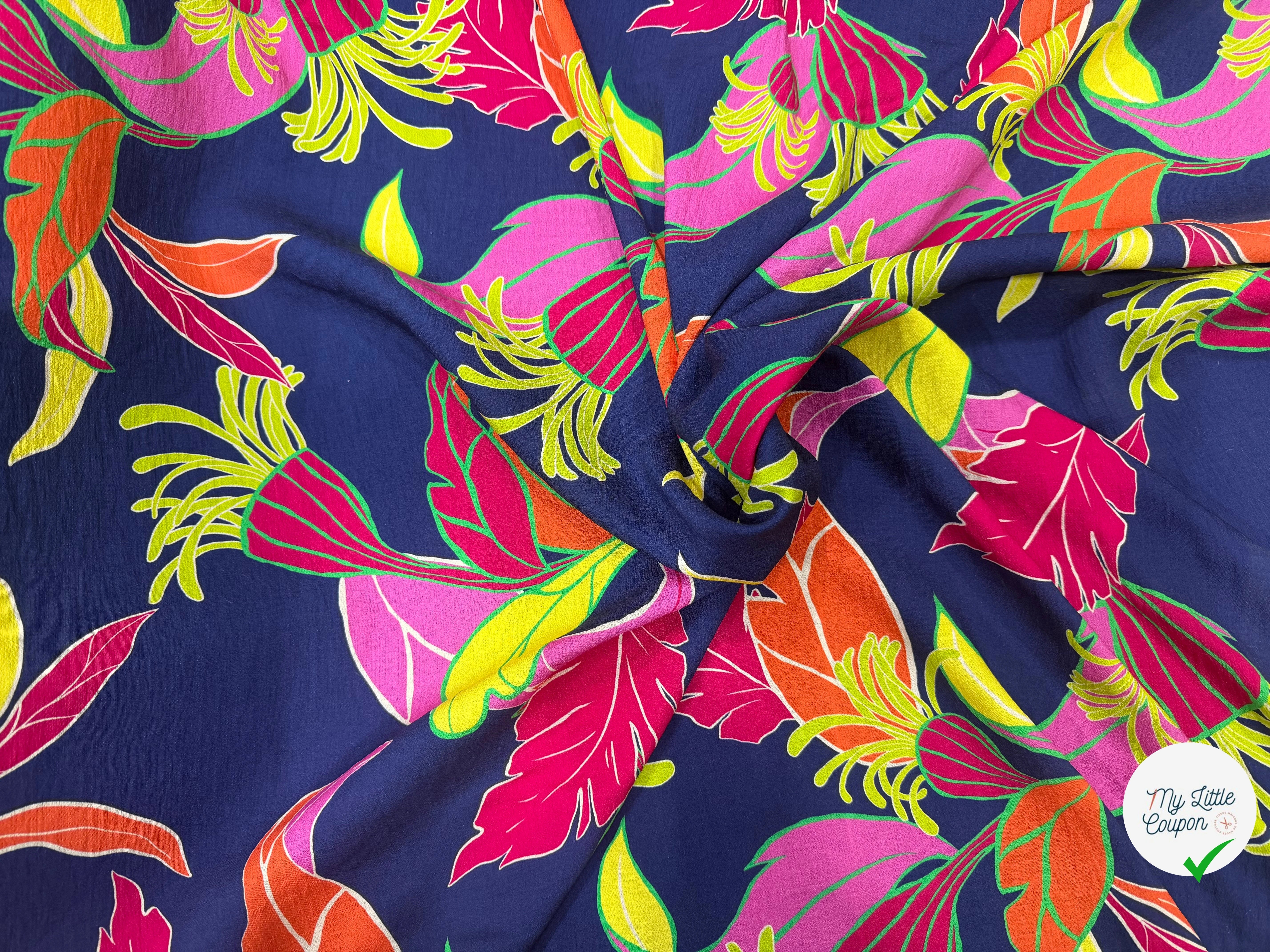 CREPE MAROCAIN 100% VISCOSE 18 - My Little Coupon