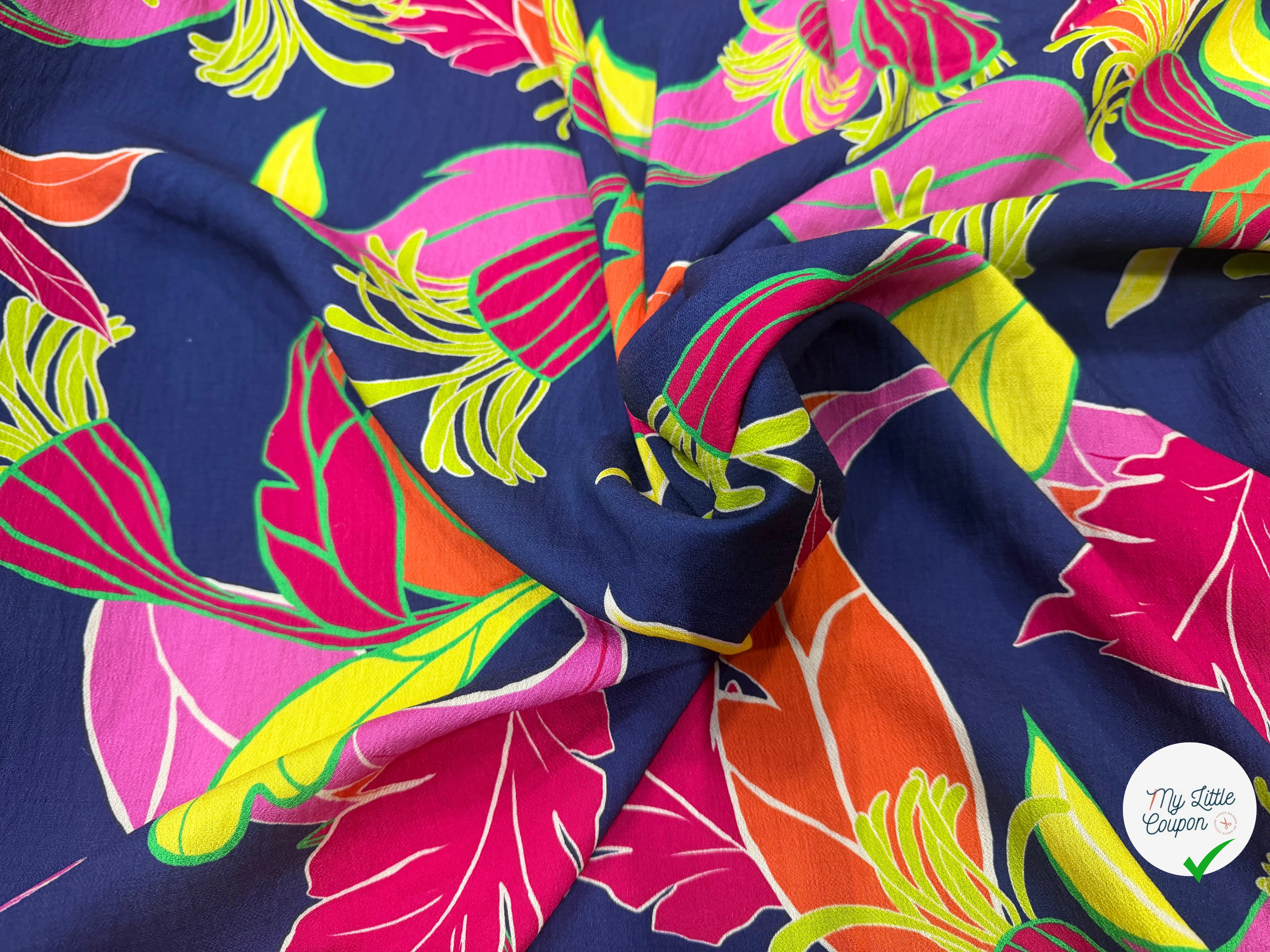 CREPE MAROCAIN 100% VISCOSE 18 - My Little Coupon