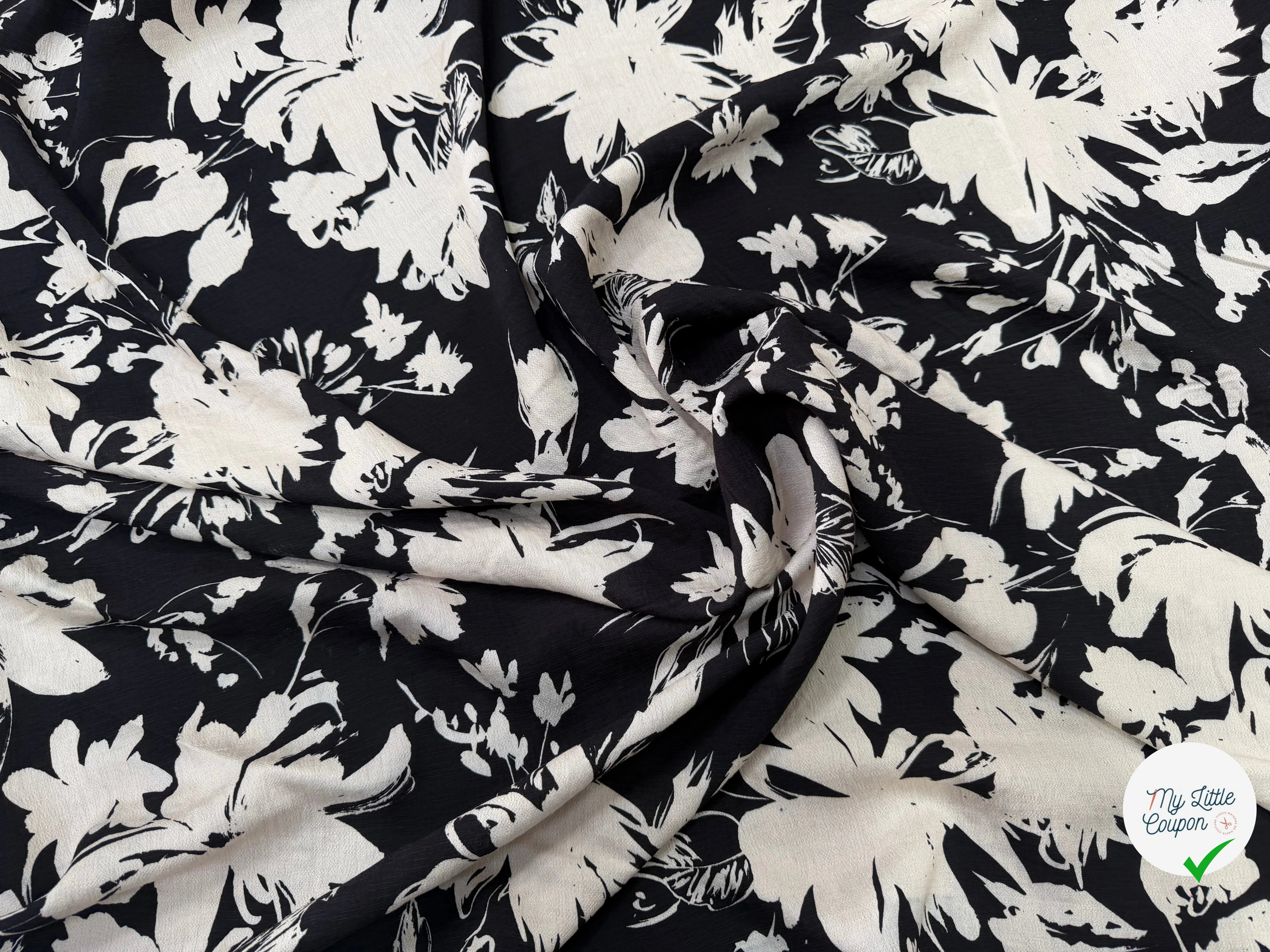 CREPE MAROCAIN 100% VISCOSE 3 - My Little Coupon